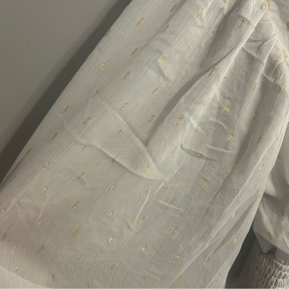By The River Shimmering Blouse - Moon River - Anthropologie - Picture 2 of 8